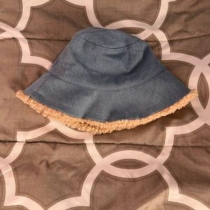 jean bucket hat